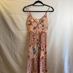 Blush Pink Floral XS summer dress